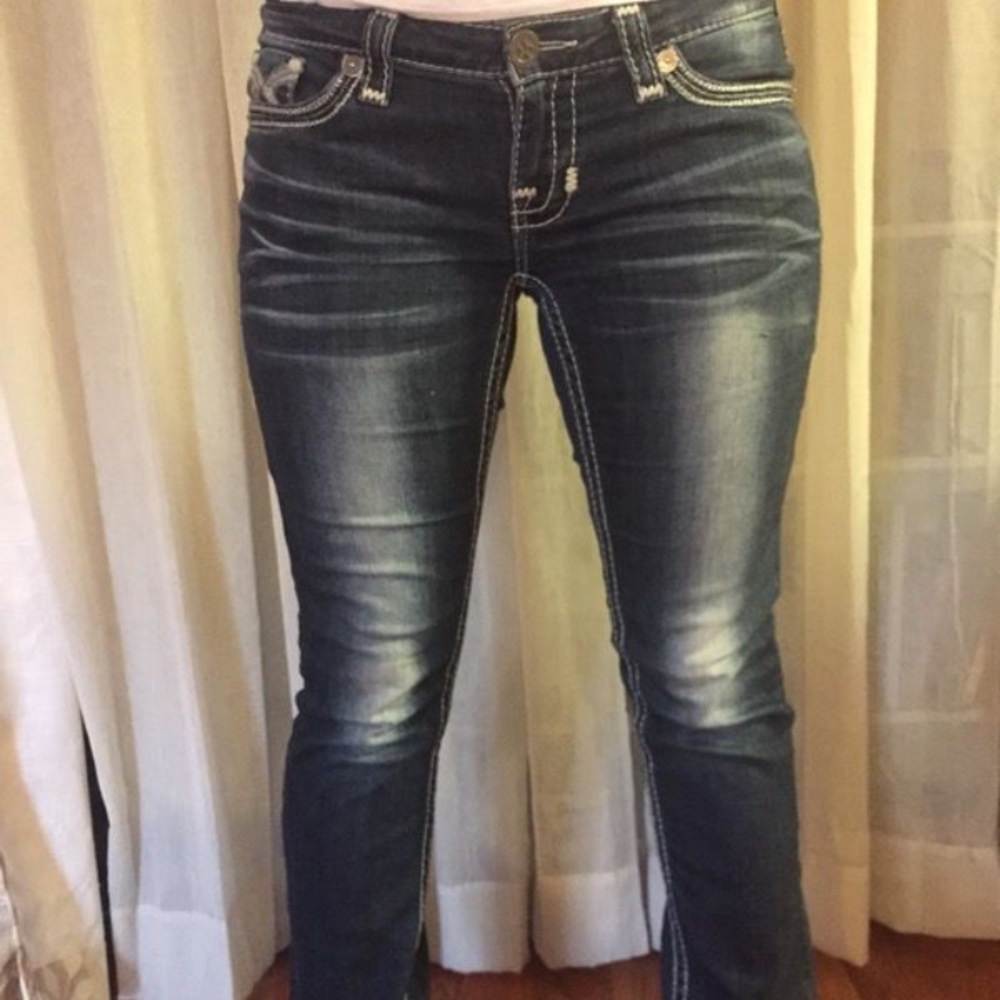 Ladies Big Star Boot Cut Jeans Size 29R